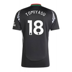 Pánské fotbalový oblečení Arsenal Takehiro Tomiyasu #18 Venkovní košile 2024-25 Krátkým Rukávem